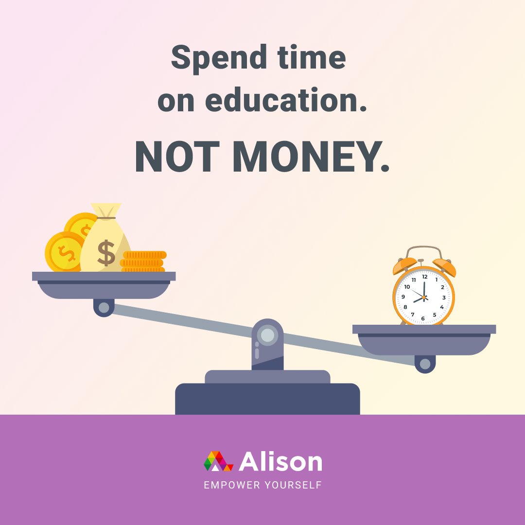 Education is an investment that should cost you nothing but curiosity. 🌟

Complete our free online courses and #EmpowerYourself - ow.ly/j7Px50Rx2yt. 

#FreeEducation #Learning #Growth #InvestInYourself #FreeOnlineCourses #StayCurious #EducationRevolution #Alison