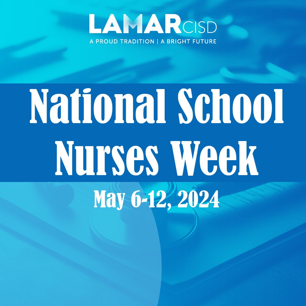 In honor of #SchoolNursesWeek, thank your campus nurse. They are the everyday heroes keeping our students healthy and ready to learn. 🍎