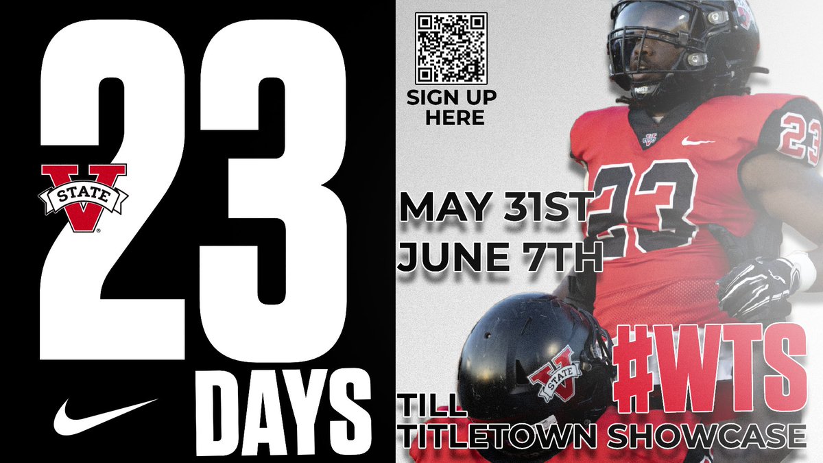 🔴⚫️23 DAYS LEFT⚫️🔴 We are 23 days from Titletown Showcase 1📅 May 31st and June 7th, its going down in Titletown. Don't miss your chance to sign up to compete‼️ Use the QR Code or this link to sign up⬇️ tinyurl.com/3tmtnpxx #WTS