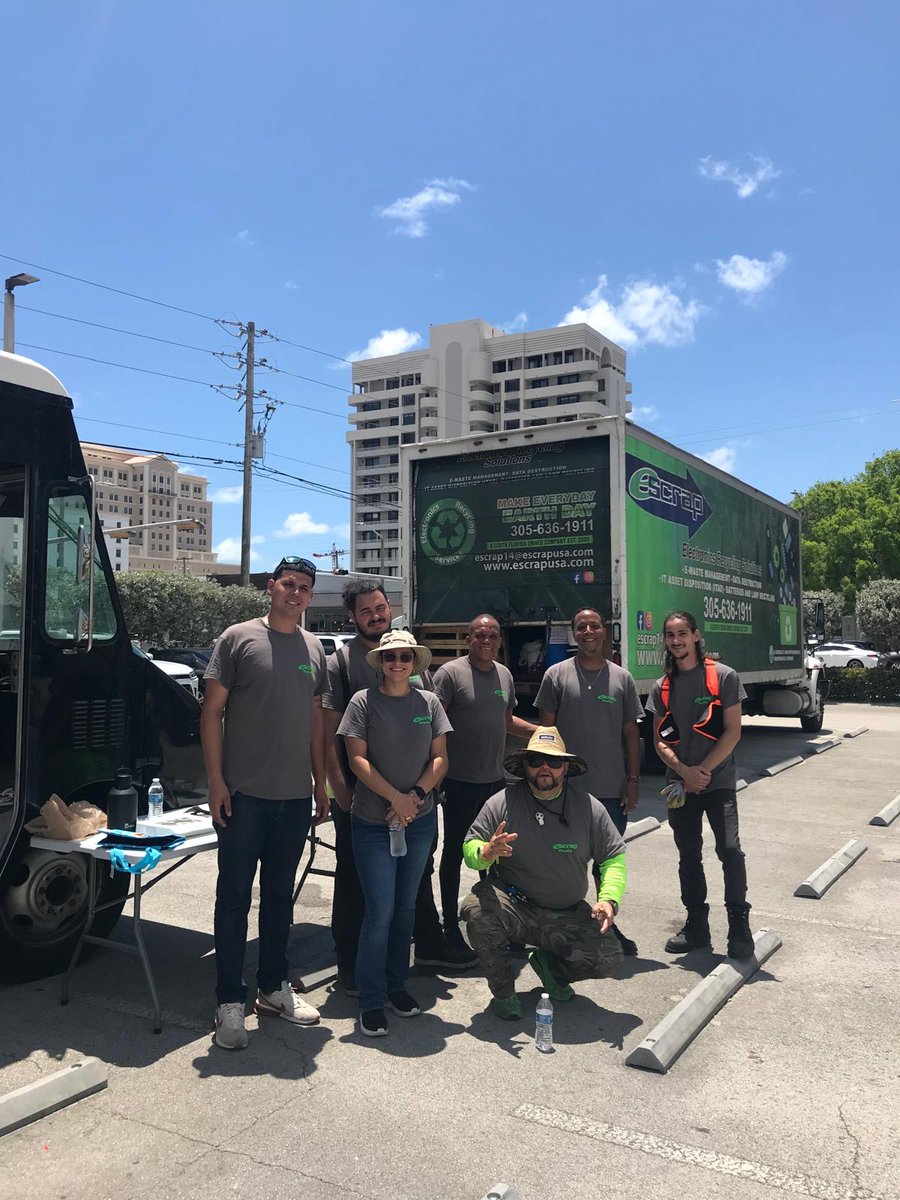 E_Scrap's tweet photo. We are proud to have contributed to several successful recycling events for Earth Month. https://t.co/MBwTF6cL2C