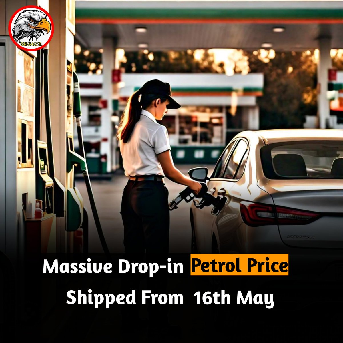 Massive Drop-in Petrol Price Shipped From 16th May
#petrol