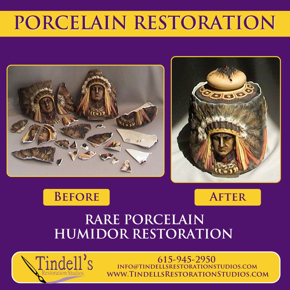 Restoring rare items isn't just about preserving an object. It's about keeping history and personal stories alive. We take pride in every piece, ensuring they continue to tell their stories.

#Porcelain #Humidor #Restoration #Rebuilt #Preservation

bit.ly/3PyCt7K