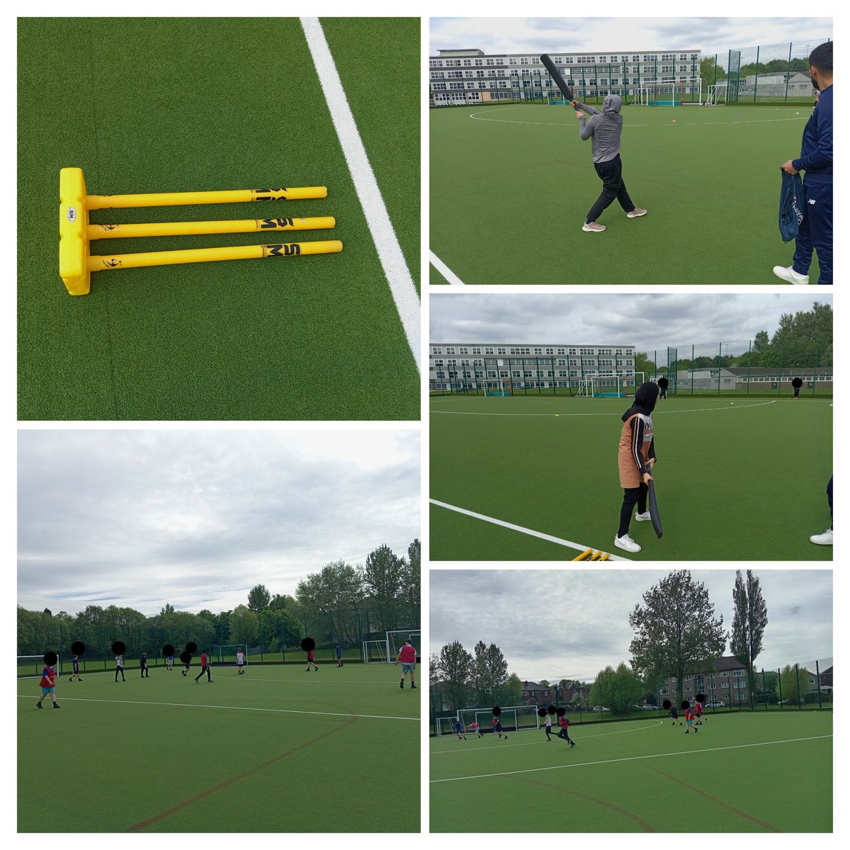 Busy night @BellahoustonAc with Mr D's football ⚽. I popped along and gave him some pointers 🤔😉. Thanks to @muhammadzain191 for taking the cricket 🏏 club @PEPASSGlasgow @Baker_GCC @Doug_GCC