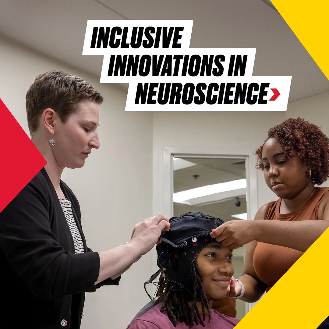 To increase Black representation in neuroscience studies, #UMD researcher @RachelRRomeo and Abria Simmons ’25 are developing hair braiding best practices so that neuroimaging technology can be used with Afro-textured hair.

#FearlesslyUMD | go.umd.edu/3u7yb0p