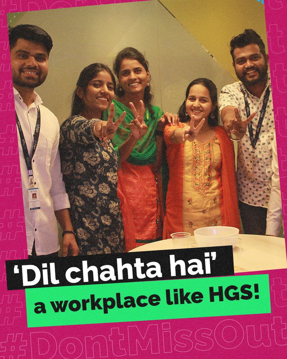 LifeAtHGS's tweet image. Imagine walking into an office where every day is an opportunity to learn, grow, and connect with an inspiring team! It can all be yours at HGS. Join our team: bit.ly/3UNjElo

#DontMissOut #TeamHGS #LifeAtHGS