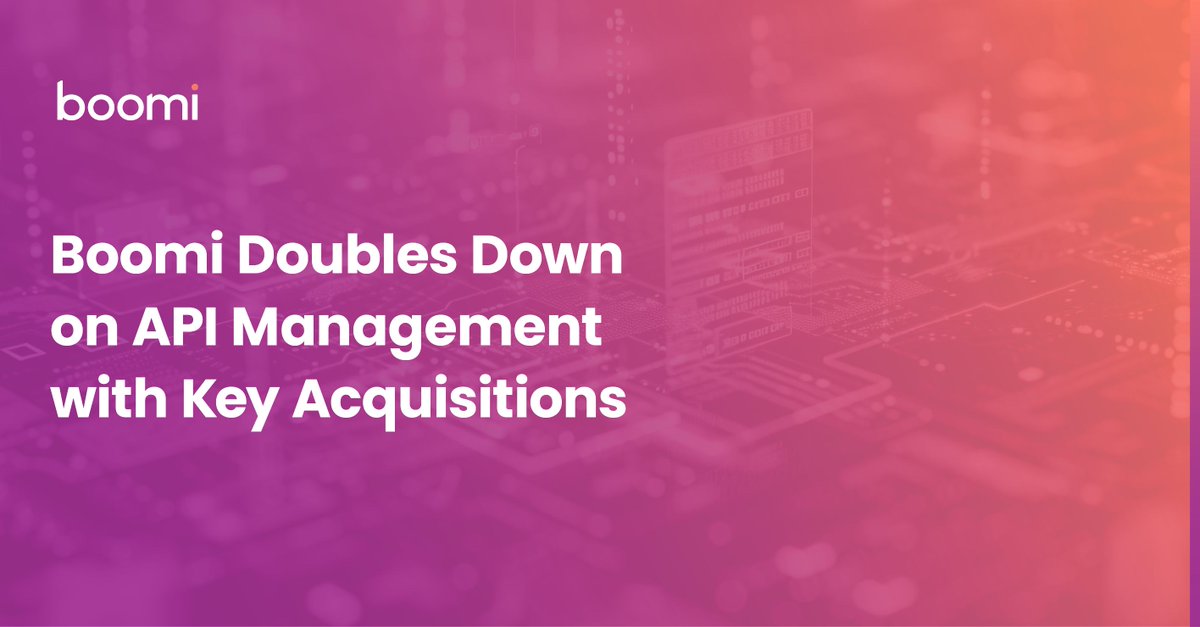 We're doubling down on API management with acquisitions of @APIIDA’s federated API management business and API management assets from @cloudsoftware! How will these new offerings empower enterprises? Find out more here:  bit.ly/3UtXCmx