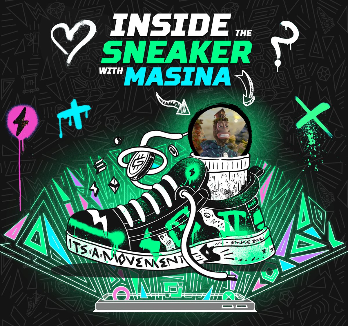 🌟 INSIDE the SNEAKER with @Masina_Stepn ✨ Today our FSL Champion is a man with hot Persian blood and an Italian accent who loves the NBA and is inspired by Denzel Washington. It’s intriguing, isn’t it?! The interview consists of several questions, well, let’s go😉. Q❓:…