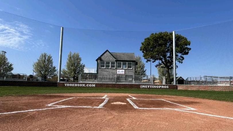 Is it time for Baseball on the Cape yet? 🤩 Netting Professionals is the Official Netting Partner of the Cape Cod Baseball League! We're excited to bring our Netting Expertise to the Cape this summer, and work on some awesome projects like this Backstop for the Y-D Red Sox!
