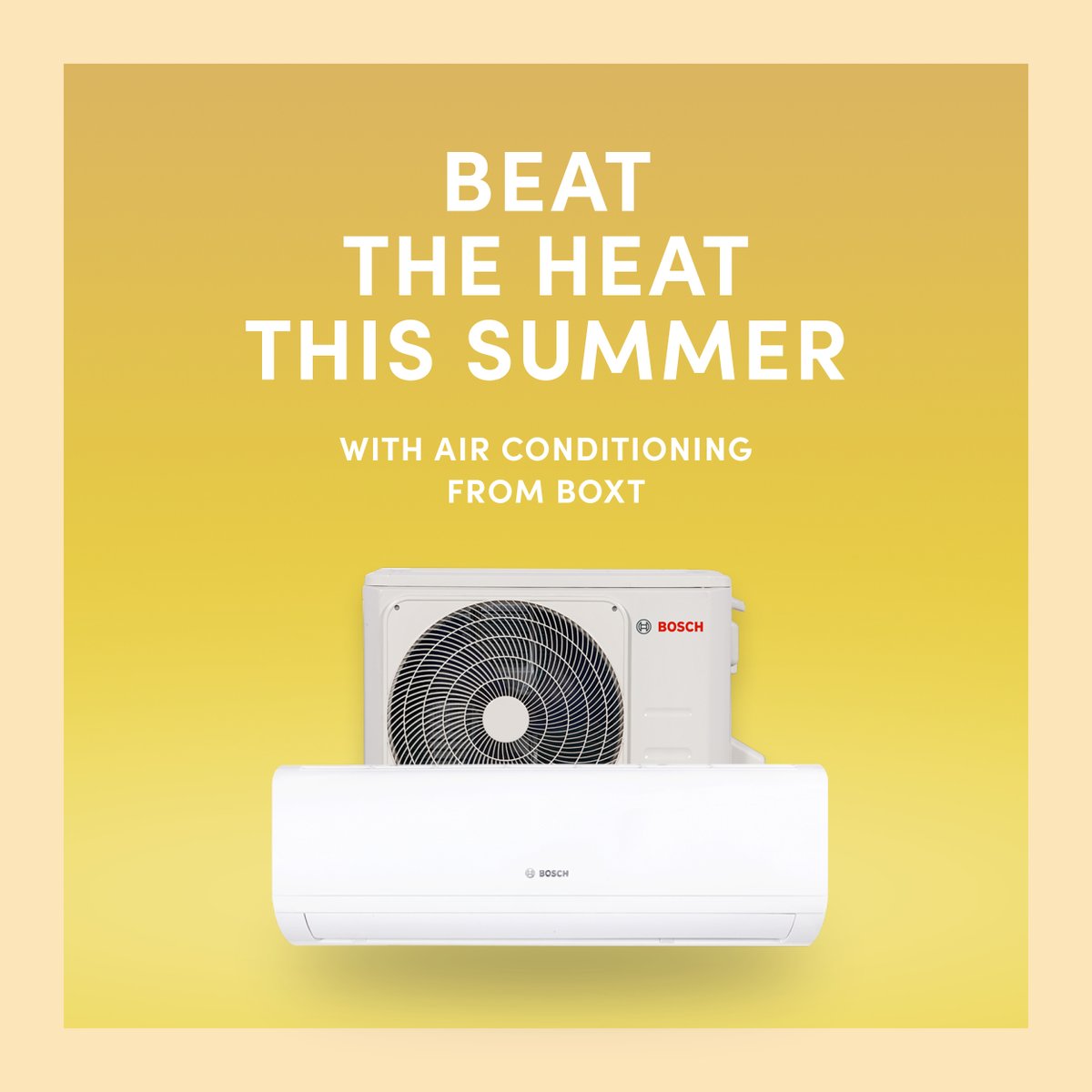 Finally the sun has arrived! ☀️ Whilst most of us will be glad to see the return of warmer weather this week, it won’t be long before we’re struggling with the heat! If you’re looking for a better way to keep cool this summer, BOXT can help 👉 bit.ly/3JT1Wa0