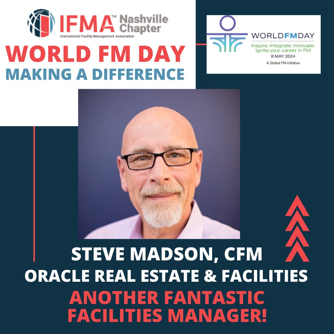Join as we celebrate the important contributions and achievements of the facility management community - and the positive impact the profession has on our lives. #WorldFMDay #IFMANashville
