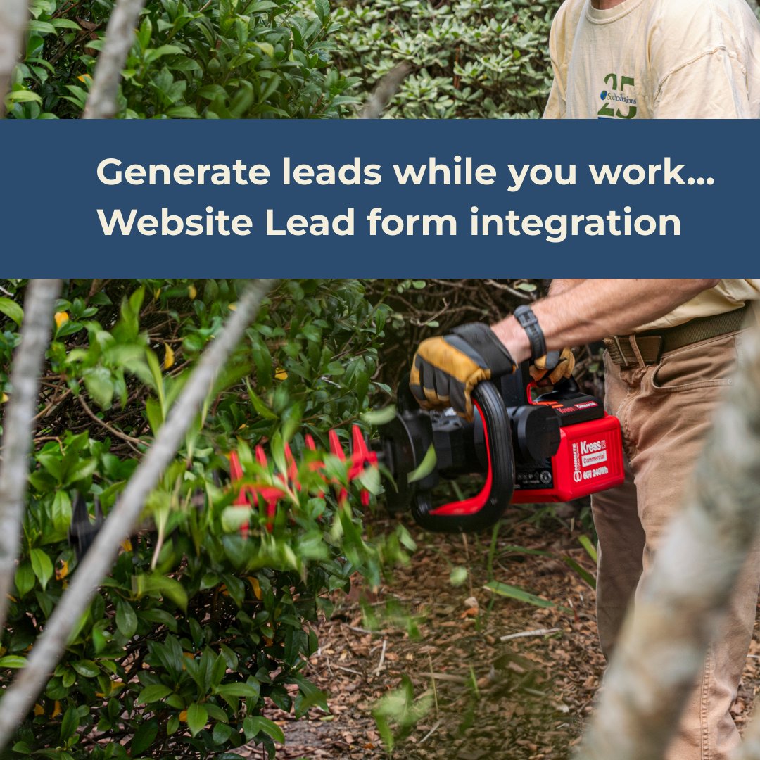 This lead gen form is easy to insert on your website and works while you work (and even when you're not working.) With a few clicks, you add new clients &amp; more revenue. SatQuote.com
#satquote #landscaper #lawncare #lawncarebusiness #lawncarepros #lawncaresoftware