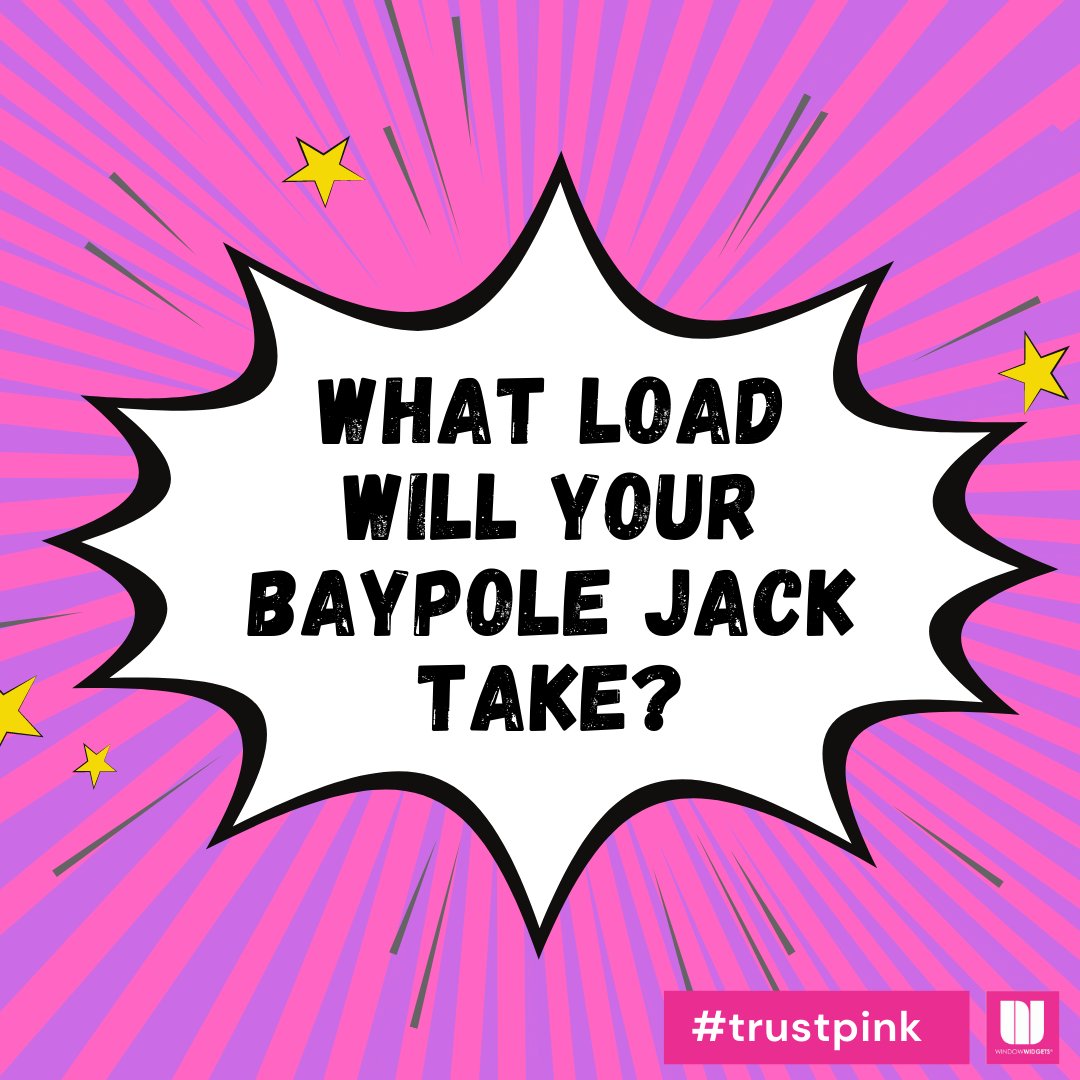 Windowwidgets's tweet photo. 💡 FAQ 💡
Our jacks have been tested to withstand up to 9 tonnes of compression, providing a factor of safety of at least two, ensuring reliable performance up to 2 tonnes.
To visit our website 👉 https://t.co/V5XOQdiaw5
#windowwidgets #windows #FAQ #baypole #jack https://t.co/hQ4pBagVC6