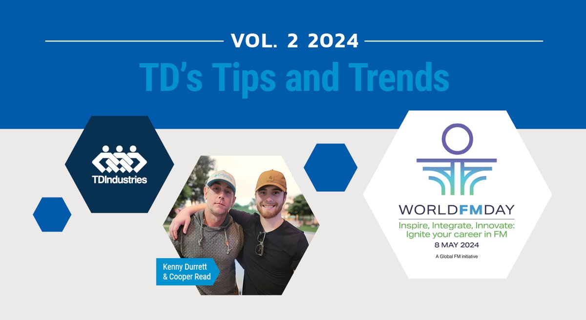 We’re proud to celebrate #WorldFMDay by highlighting the strong trades traditions and accomplishments and servant leadership of Senior #Facilities Manager Kenny Durrett, his son Cooper Read and his extended family. bit.ly/4b2ZOIP #TradesCareers #FacilitiesManagement