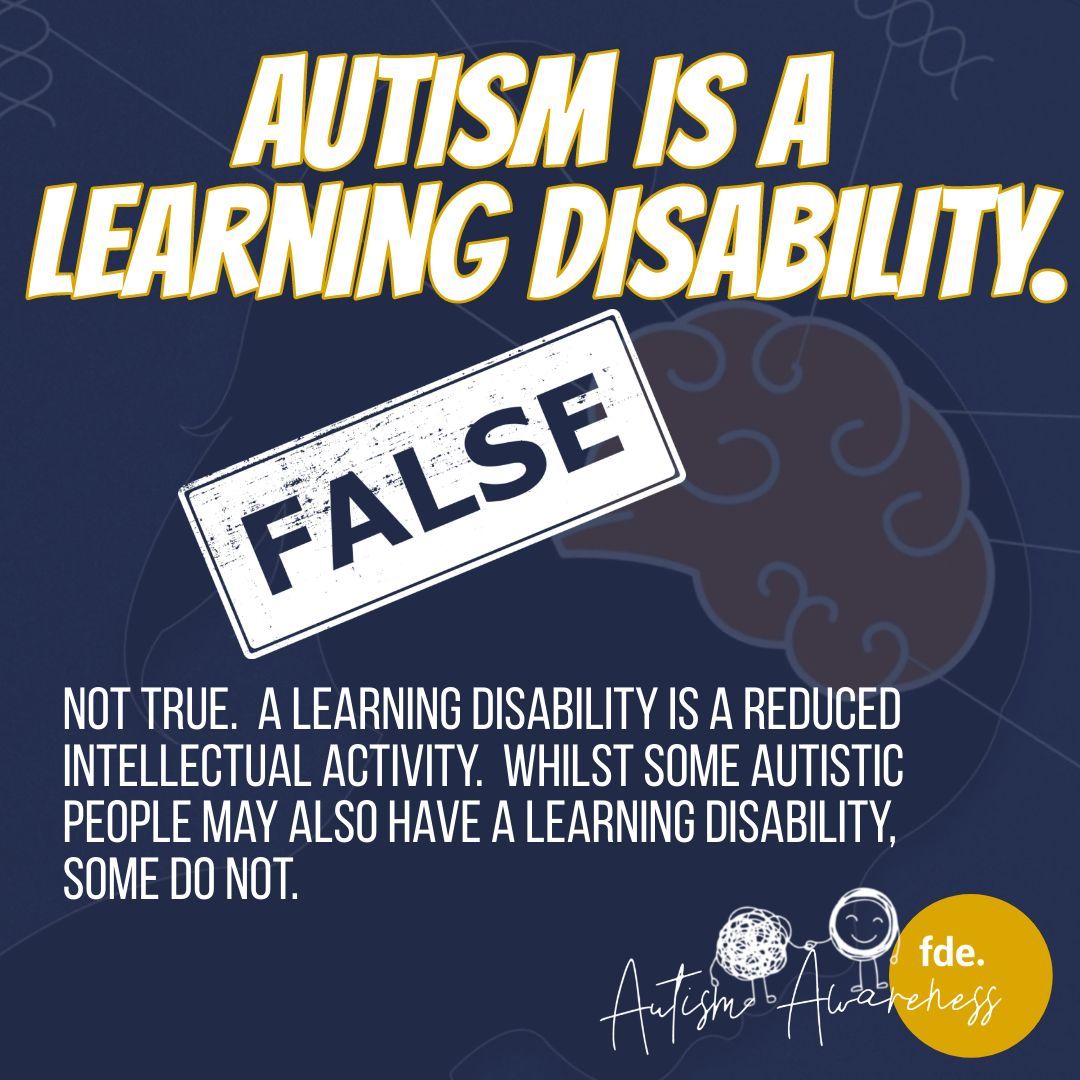 Autism does not equate to intellectual disability. Understanding and acceptance are key. #AutismAwareness #Neurodiversity #Acceptance #Inclusion #DifferentNotLess

#fdefootball #autsim