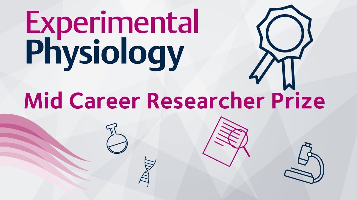 Are you a researcher within 6 -15 years of your PhD or MD? We are delighted to announce that nominations for our Mid-Career Researcher Prize are open! This award acknowledges mid-career researchers as future leaders in #physiology 📅 Apply by 30 June 🔗buff.ly/3l2c5oW?
