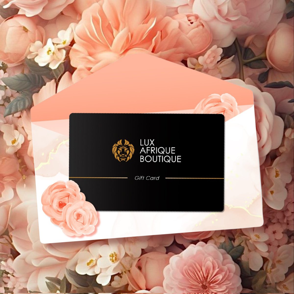Are you still searching for the perfect Mother's Day gift?

Look no further! A gift card is the ultimate last-minute solution, giving mom the freedom to choose something she truly loves.

Get your gift card on #luxafriqueboutique: luxafrique.boutique/en-za/products…