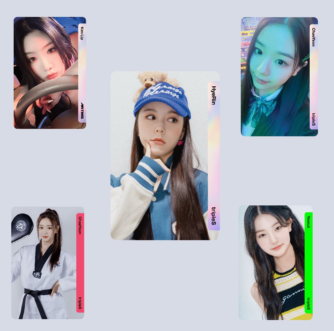 tripleS & ARTMS giveaway!

To celebrate Assemble24 I’m doing a GA with Hyerin B209 (Hello82 SCO) as the grand prize!

Rules:
-follow me
-like and retweet 
-comment cosmo ID

Ends 5/12 at 12pm est!

There will be five winners! Extra entry rules in thread ⬇️