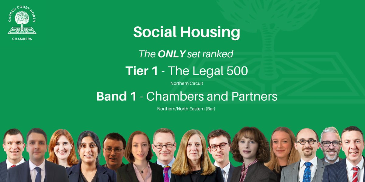 We are inviting applications from experienced Housing barristers who share our ethos, to join our leading team of expert barristers. Find out more about tenancy at GCN: gcnchambers.co.uk/join/tenancy-g…