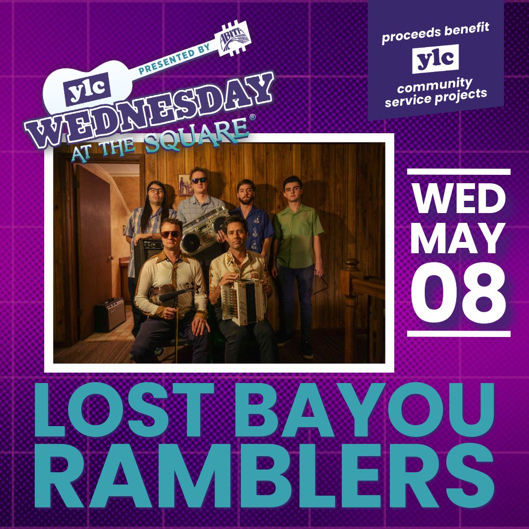 🎺 Hit up the Square today and let the Lost Bayou Ramblers spice up your evening with some fiery Cajun tunes—it's hotter than your grandma's gumbo out here! 🎶🌶️