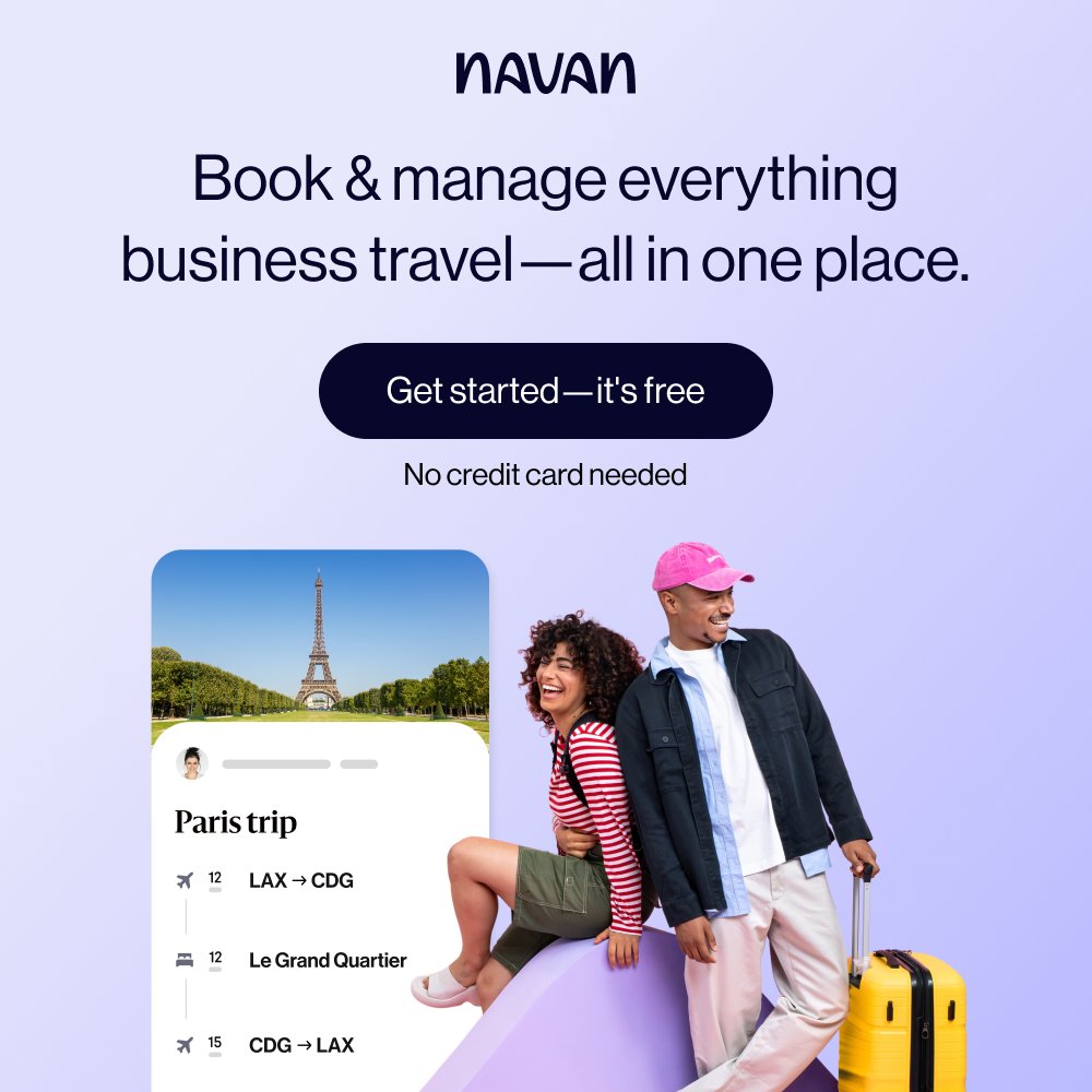 Unlock efficiency, control costs, and elevate your travel game with Navan! Maximize savings, streamline expenses, and earn rewards with the only complete T&E solution. It's as simple as swipe, book, save! Get started today: get.navan.com/trp8l33hpe80

 #Navan #TravelSimplified