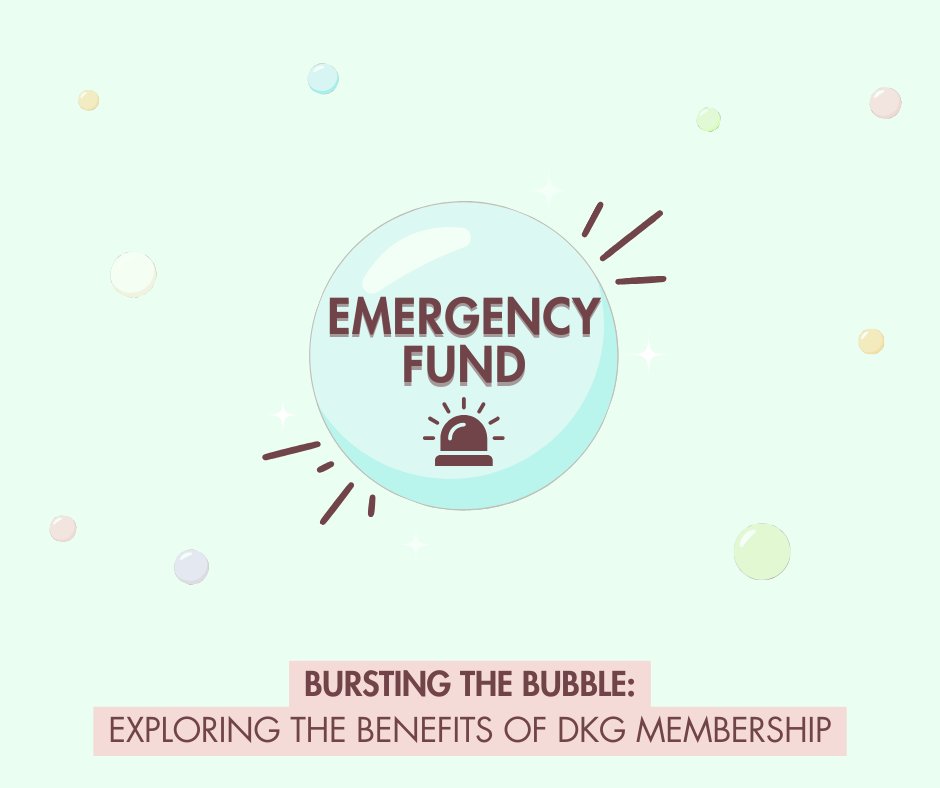 DKGIEF Emergency Fund swiftly aids DKG members hit by disasters like tornadoes, floods, or hurricanes. Apply for $500 with a simple form for immediate relief. $135,000 has been awarded since July 1, 2020! A vital member benefit! 💰🆘 dkg.org/DKGSI/About_Us… #dkgsi