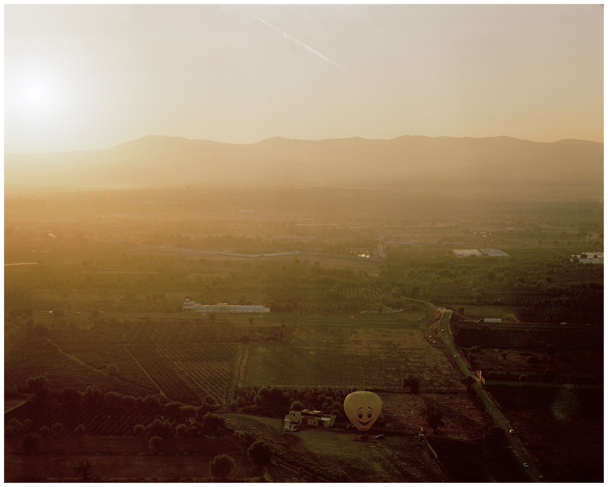 sunrise from the skies of Teotihuacán 🎈 shot on Kodak gold