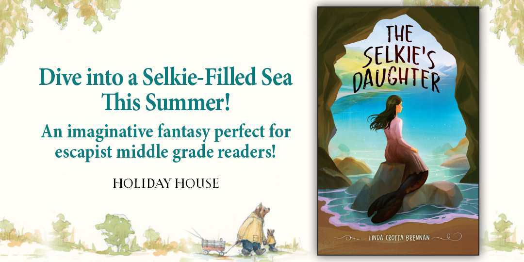 A young selkie girl must save her family from a vengeful king in THE SELKIE'S DAUGHTER! The perfect summer read! @LCrottaBrennan ow.ly/iUa850RyRVQ #mglit