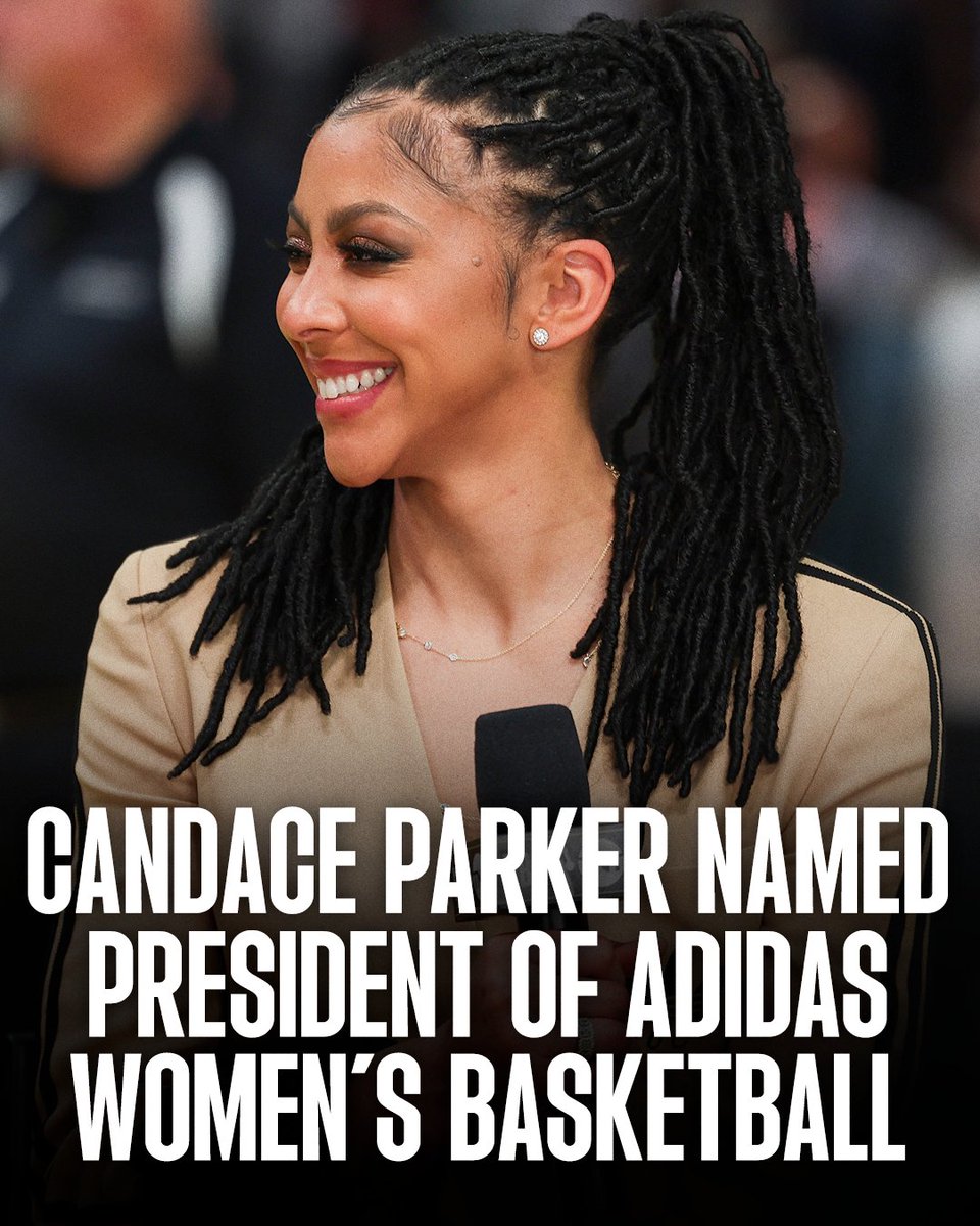 Candace Parker’s next chapter 🔥 She will continue her 16-year partnership with adidas by working with the brand to elevate the future of women’s sports 👏