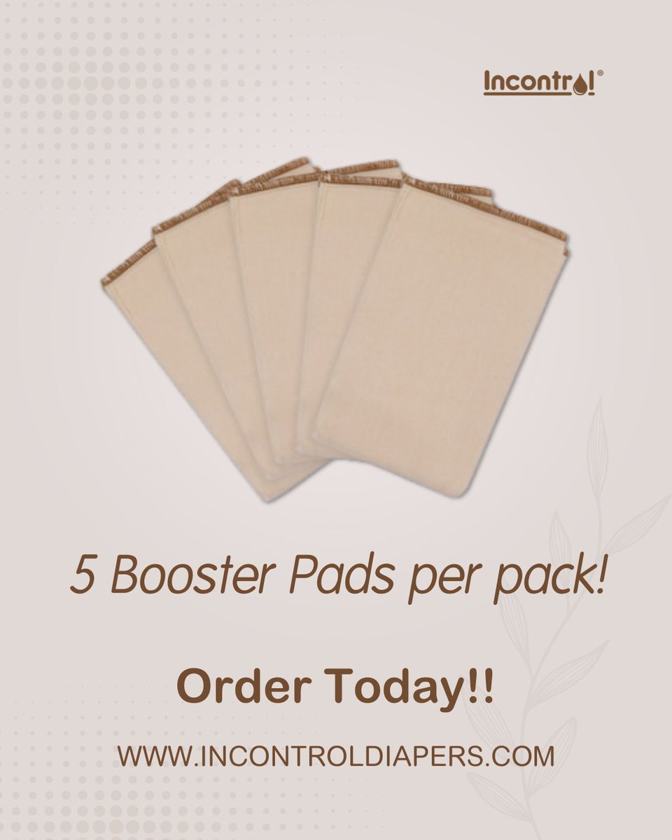 Learn more and order today - incontroldiapers.com/trifold-cloth-…

#incontinencecare #incontinencepads #boosterpads #incontinenceproducts #ecofriendly #washable #reusable #clothbased #incontinent #adultdiapers #diapered #incontroldiapers #happilyincontrol #fyp