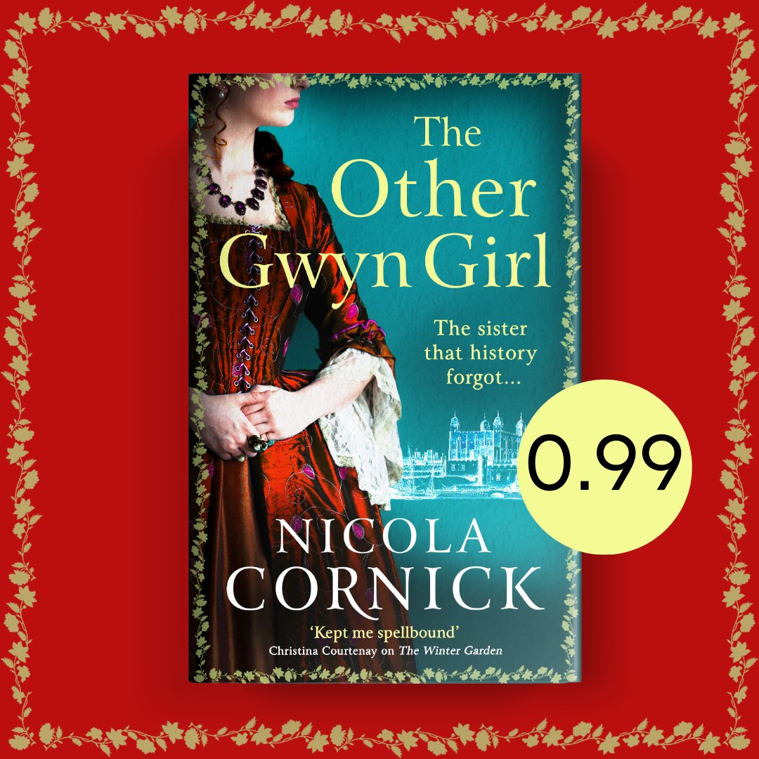 ‘Nicola’s writing is so vivid and beautiful and perfectly pitched, her plotting addictive.’ — Jenny Ashcroft @NicolaCornick’s captivating novel #TheOtherGwynGirl is just 99c today! 📖 mybook.to/gwyngirlsocial