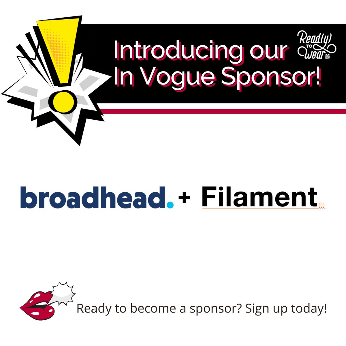 🎉 We are delighted that Broadhead and Filament have signed up as In Vogue Sponsors for our 2024 Read(y) to Wear event on June 12th!⁠
⁠
⭐️ Find more information on our website at madisonreadingproject.com/readytowear
⁠
#PaperFashion #FashionFundraiser #MadisonWI #NewBookFeeling