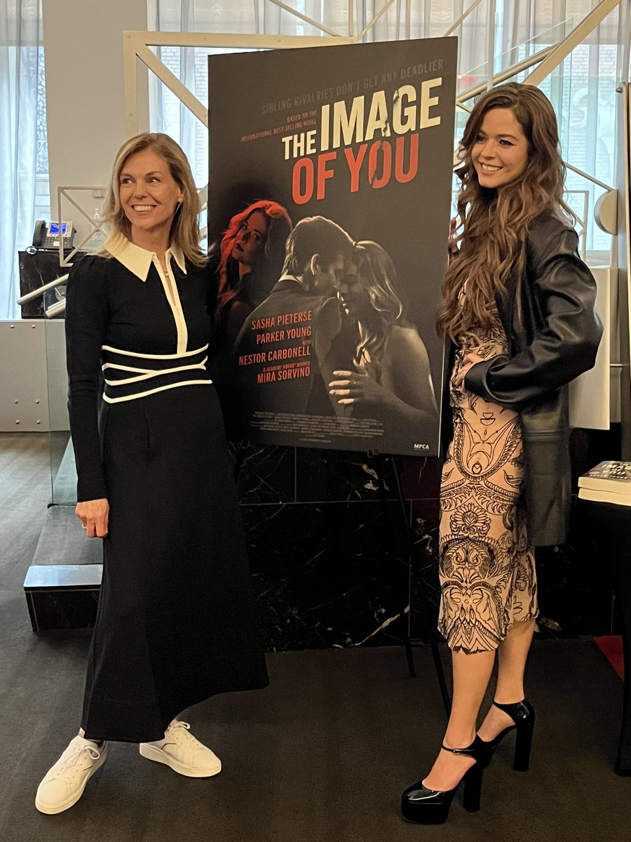 Incredible first screening of THE IMAGE OF YOU a movie adaption of my book of the same name. VIP event with some wonderful #book #bloggers #influencers #friends and - fabulously - Sasha Pieterse herself who plays the twins, Anna and Zoe. Out on Friday in the USA and 13th May UK