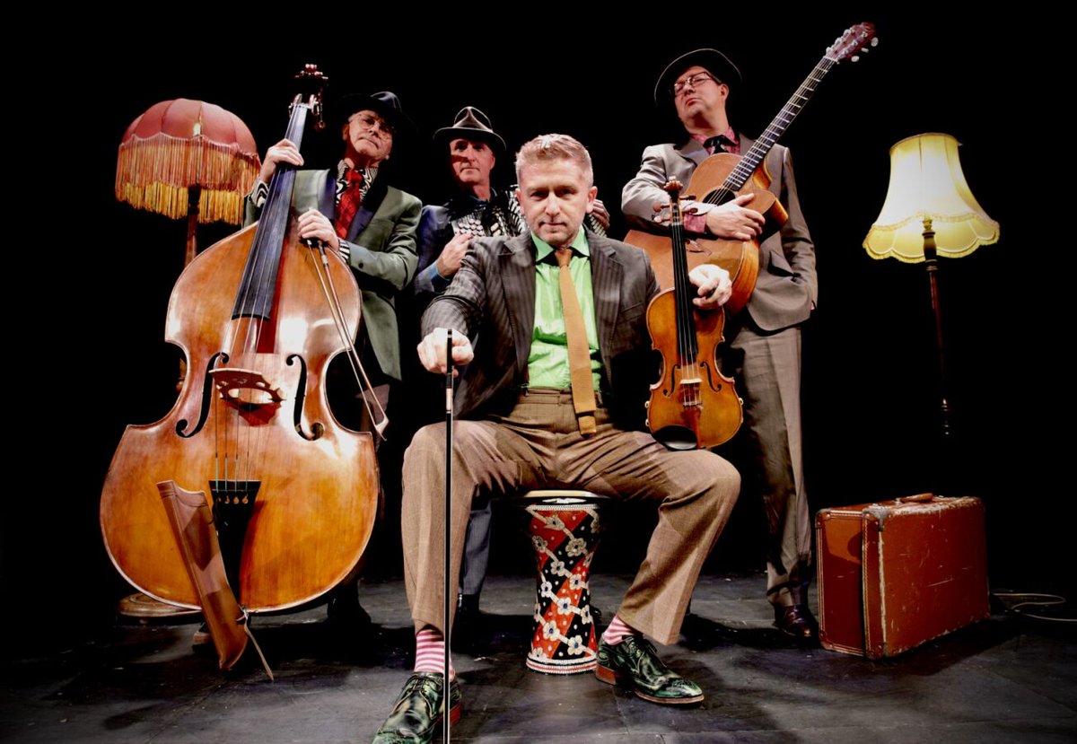 Refreshingly unconventional and snappily attired 🎵 Budapest Café Orchestra 📅 Thu 23 May 2024 🎟️ bit.ly/3TWn0lR Their infectious music will get into your bloodstream & stay there forever #whatsonayrshire #ayrgaiety