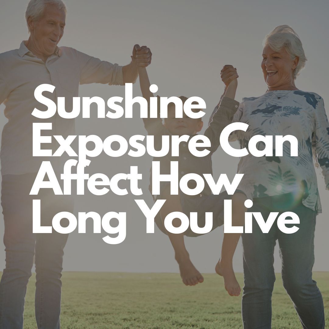 Research shows that more sunshine in your life can help you live healthier, longer. Researchers discovered the mortality rate for women who avoided sun exposure was two times higher than those with the highest sun exposure, buff.ly/3JRJAWM #SunshineMonth #VitaminD