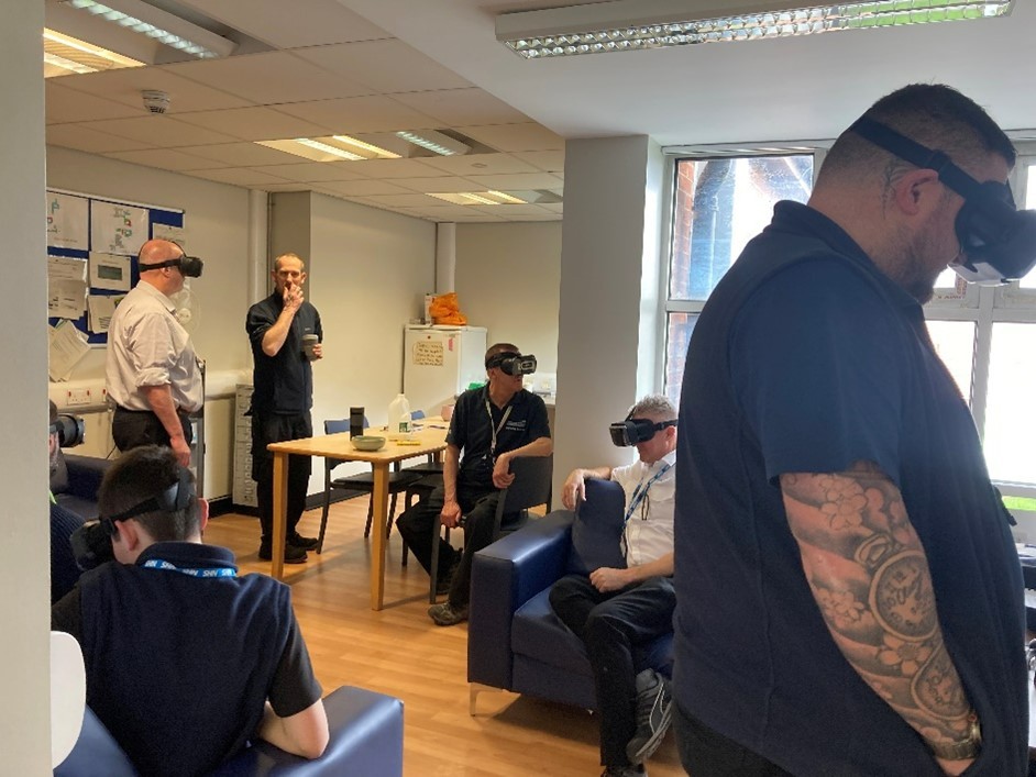Our Enhanced Care for Older People (EnCOP) team has recently visited several sites to help teams understand the challenges that older patients face through the use of VR headsets. Click here for more👉 ow.ly/K2AO50RzyVV