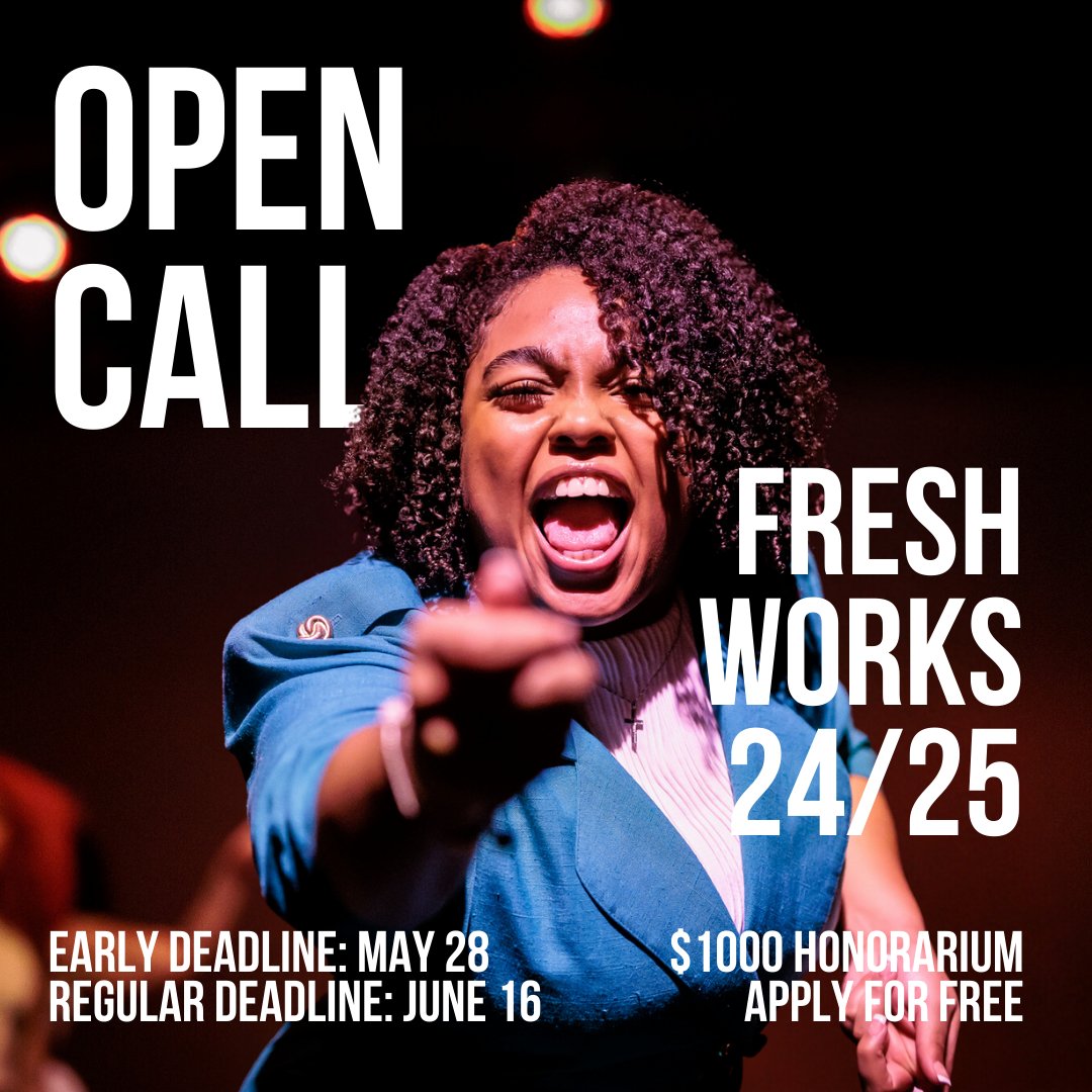 KSTheater's tweet photo. 🗣️ OPEN CALL FOR PERFORMANCES IN PROGRESS 🗣️

Are you an artist in Pittsburgh? Apply for the 24/25 Freshworks Residency!

The residency includes...
📌 $1000 honorarium
📌 $1,500 budget

Learn more at the info session on Zoom May 14, 6-7pm. Register here: https://t.co/ClmOub5PAD https://t.co/aNBwWJN6nL