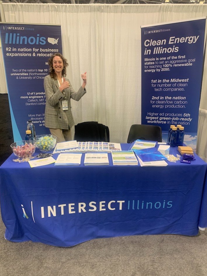 We’re at #CleanPower2024 to showcase why #Illinois is leading the charge in #renewable energy and #cleantech. Come find us at Booth #450 to learn how Illinois' commitment to environmental sustainability can power your business. 😎 #BeinIllinois