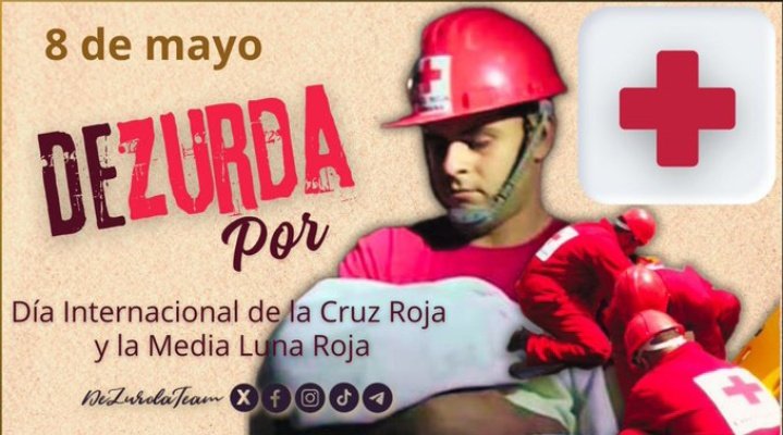 @DeZurdaTeam_ @DrCarlosPerezD #DeZurdaPor celebrar la labor humanitaria y el compromiso de la Cruz Roja en ayudar a quienes más lo necesitan. ¡Gracias a todos los voluntarios y trabajadores de la Cruz Roja por su valioso trabajo! #DíaMundialdelaCruzRoja #DeZurdaTeam