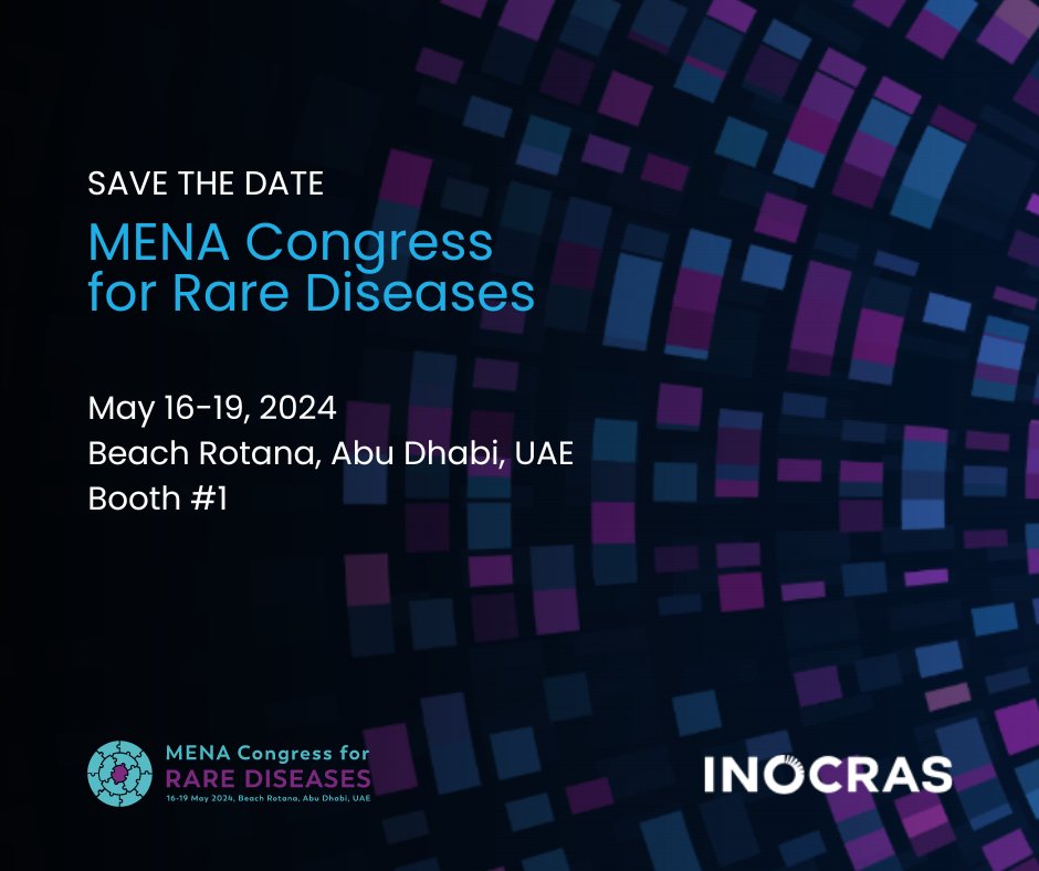 The MENA Congress for Rare Diseases begins next week! Join us as Dr. Erin Connolly-Strong presents on uncovering previously undetected, complex genetic mutations with whole genome sequencing. For more information and to view the agenda, visit menararediseases.com.

#MENA2024
