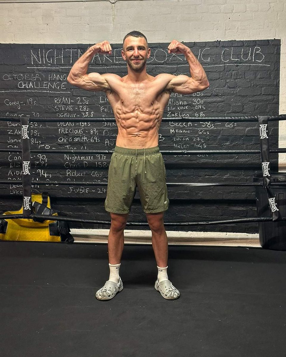 Ready ✅️

Nathaniel Collins is in great shape ahead of his European title clash.💪

He makes his way down to London tomorrow and then steps on the scales on Friday. ⚖️ 

Don't miss him live on TNT Sports this Saturday.👊

#boxing #kynochboxing #scottishboxing #boxingnews