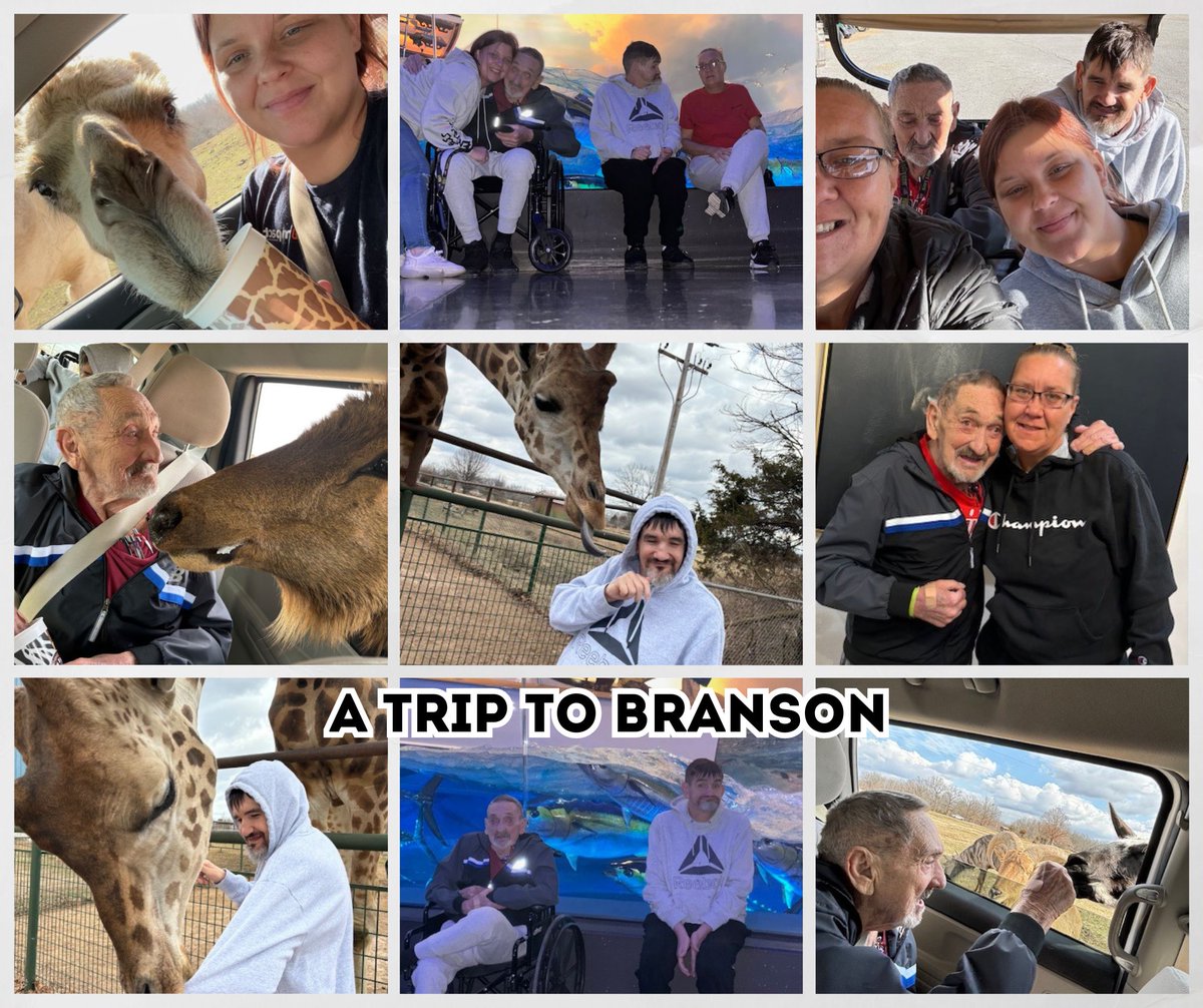 Community Living recently took a trip to Branson! From the aquarium to feeding the animals on the drive through tour - it was a fantastic adventure! #makinganimpact #bransonmo