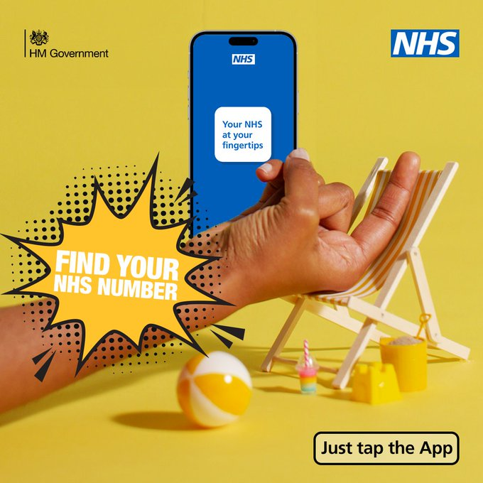 With the NHS app it is easy to manage your health while barely lifting a finger. Find out more about the NHS app at nhs.uk/app