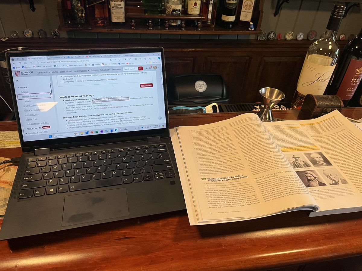 I have a home office but I don’t having a standup desk. Due to this, sometimes I move the office downstairs temporarily. Solid 40 minutes of yoga to school work and then knock out some writing. Pub makes for a great standup desk. Sometimes I move it outside for work + cigar.