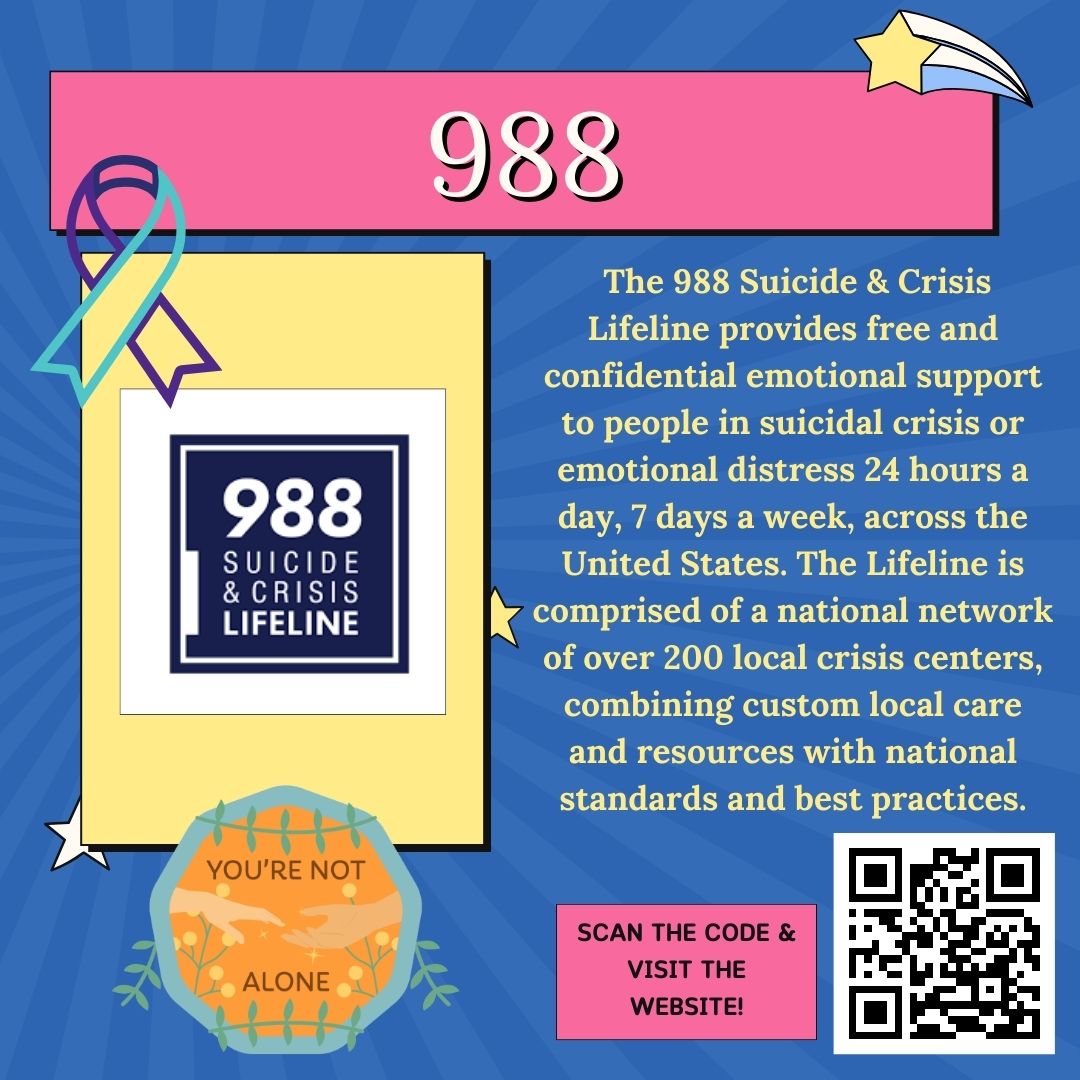Let's give a bit of Pirate Praise to January's Community Partner of the month! 988, thank you for your commitment to providing voluntary services, support, opportunities, and positive relationships with our scholars. Pirate Nation be sure to check out their page.