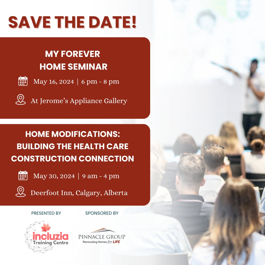 Don't miss our upcoming events! Go to: pinnaclerenovations.ca/event-sign-in/ to view our event schedule and to register! 

#Calgaryliving #YYCBuilder #YYCLuxuryHomes #LanewayHomes #CalgaryBuilders #ModernDesign #HomeBuilder #RenovationsCalgary #Construction #Builder #DreamHome