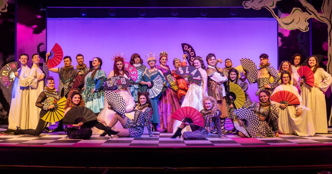 WtvlOperaHouse's tweet photo. Let’s have one more round of applause for the stunning cast of HEAD OVER HEELS! 👠 

Sacrificing long hours, none of our theatrical performances would be the same without our volunteer performers and their dedication to local theatre. 💛 
https://t.co/cP8xb91iLl https://t.co/sw2pu2B3AZ
