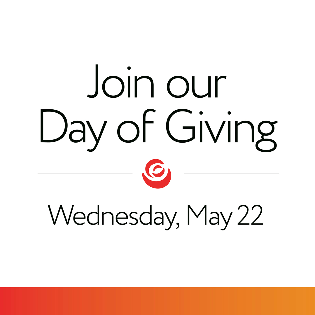 Our annual Day of Giving is just two weeks away on 5/22! In honor of #OlderAmericansMonth, we hope you will support our impactful work with older adults. For every 10 donors, our Board of Directors will match your gift, so your money can do even more! bit.ly/3wrKk1W