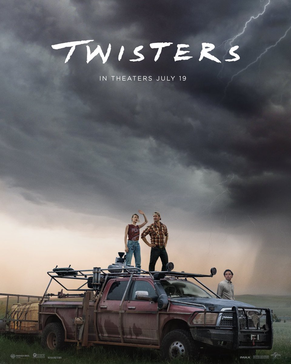 Eyes on the sky. <a href="/Twistersmovie/">Twisters</a> only in theaters July 19