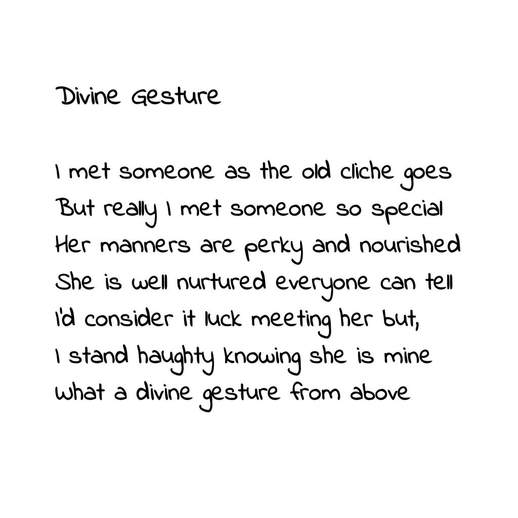 preeskin's tweet image. Divine gesture
#divinegesture ,#poetry ,#poetrythread