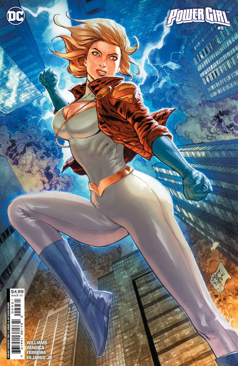 Un aperçu de Power Girl #9 par Leah Williams (@mymonsterischic), Eduardo Pansica (@edupansica), Julio Ferreira et Romulo Fajardo Jr chez @DCOfficial / @TheDCNation #DCComics #DawnOfDC #HouseOfBrainiac #Superman #Lobo #PowerGirl buzzcomics.net/showpost.php?p…